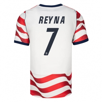 Billige Fotballdrakt Forente stater Giovanni Reyna #7 Replika Hjemmedrakt VM 2026 Kortermet